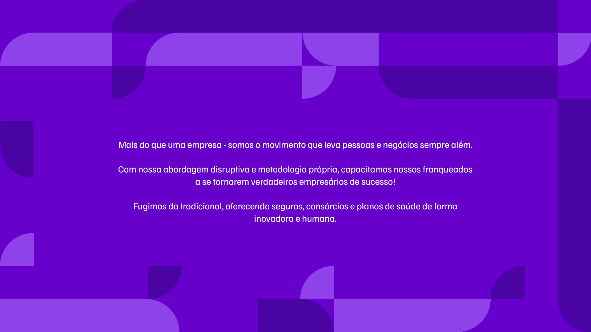 Avantar Manifesto da marca Avantar em roxo